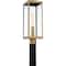 Quoizel Westover 1-Light Antique Brass Outdoor Post Lantern WVR9007A - alternate 3